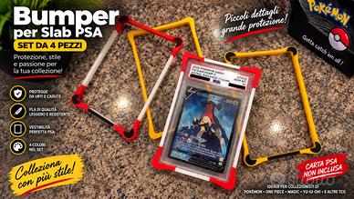 Set 4 Bumper Protezione Slab PSA Pokémon TCG – PLA