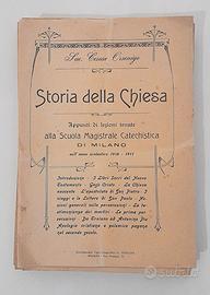Storia Della Chiesa Orsenigo Vintage 1916 Raro