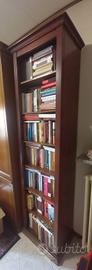 mobile libreria legno massello cigliegio