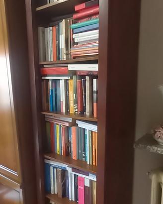 mobile libreria legno massello cigliegio