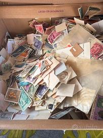 282 francobolli vari