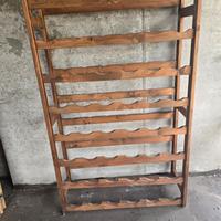 porta bottiglie in legno