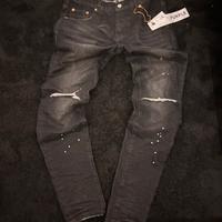 jeans purple