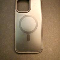 Cover Magsafe iPhone 16 Pro Max nera opaca