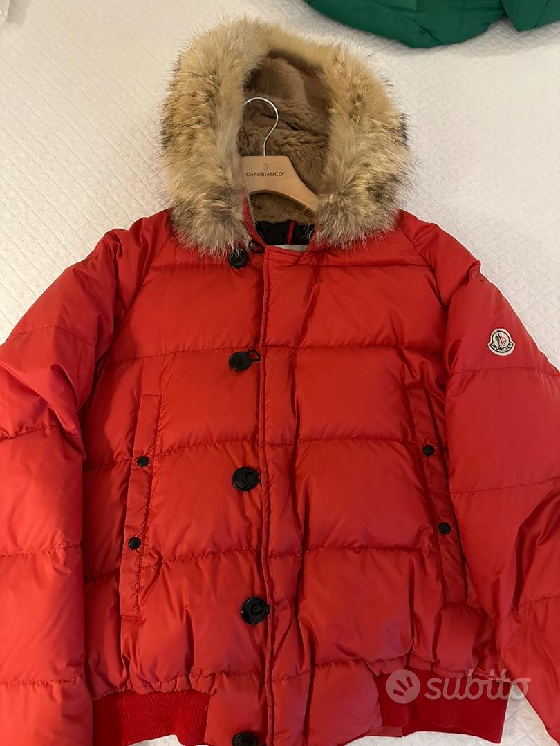 Piumino moncler con outlet pelliccia