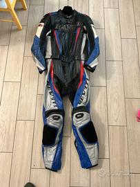 Tuta moto in pelle revit divisibile