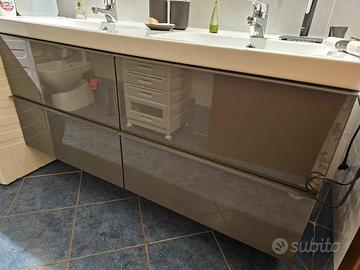 Mobike bagno due lavabi ikea