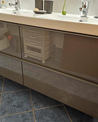 Mobike bagno due lavabi ikea