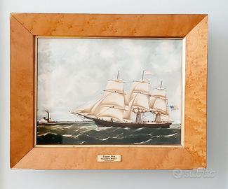 Placca veliero porcellana Wedgwood