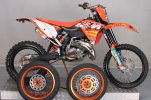 Ktm 125 EXC ENDURO 2 TEMPI + KIT MOTARD