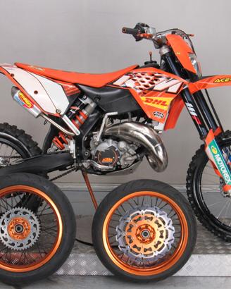 Ktm 125 EXC ENDURO 2 TEMPI + KIT MOTARD
