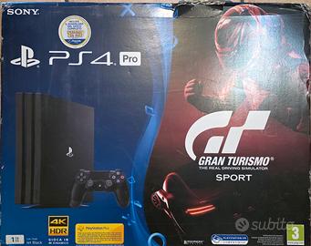 PS4 Pro 1TB nuova sigillata + Bundle Gran Turismo