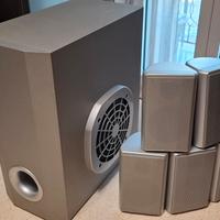 KIT CASSE HOME CINEMA 5.1 SATELLITI + SUBWOOFER