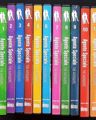 AGENTE SPECIALE / THE AVENGERS - 11 Dvd COME NUOVI