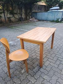 tavolo cucina allungabile con sedie