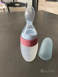 Cucchiaio con contenitore pappa neonato