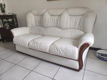 2 divani in vera pelle