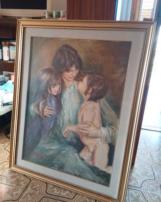 Dipinto madre e figlie
