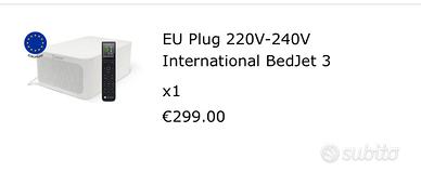 BedJet 3 – Climatizzatore da letto