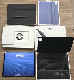 iPad Pro 13" M4 2024) WiFi+Cellular con accessori