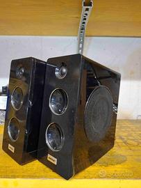 Impianto surround + dvd rec + vcr hifi + minidisc