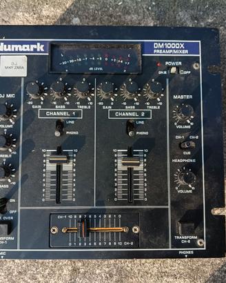 Mixer Numark due canali