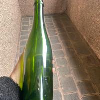 Bottiglie per vino  in vetro verde
