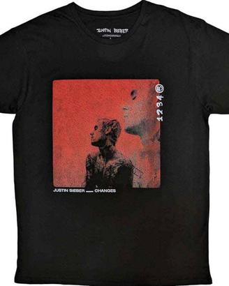 Justin Bieber T Shirt Changes Nuovo