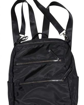 Borsa-Zaino Donna Nero 2in1 in Nylon