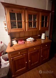 Credenza madia vetrina da cucina
