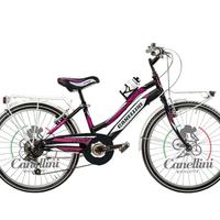 Bicicletta Bambina MTB 24 LINCY 6V - Ruote 24"