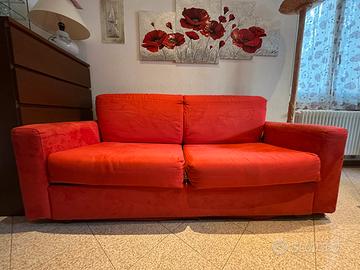 Divano rosso