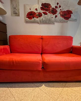 Divano rosso