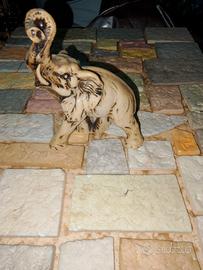 Elefante decorativo portafortuna - Effetto Antico