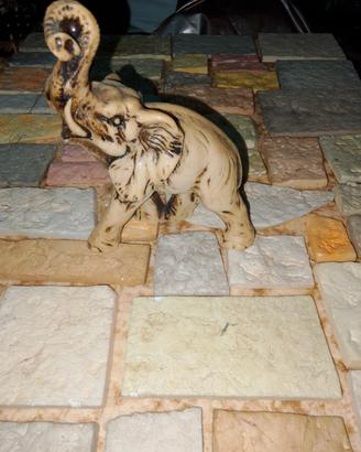 Elefante decorativo portafortuna - Effetto Antico