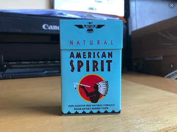 Contenitore (vuoto) per pacchetto di sigarette