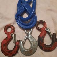 Gancio a chiusura a scatto + anello