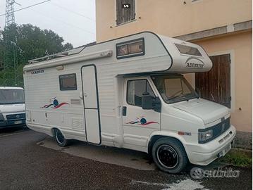 Camper Fiat Adriatic 2.5 TD,  1992- 5 posti -Buono