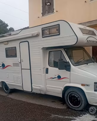 Camper Fiat Adriatic 2.5 TD,  1992- 5 posti -Buono