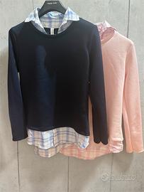 Set 2 Maglie eleganti con camicia