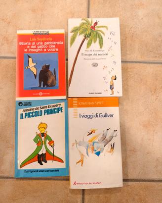 4 Libri per ragazzi