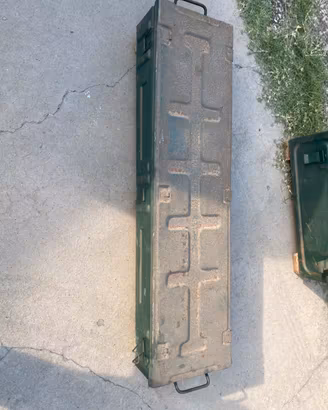 Cassa porta munizioni militare originale WW2 1942