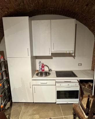 In BLOCCO cucina Smeg induzione forno lavello