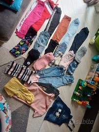 Lotto bambina dai 4 ai 6 anni