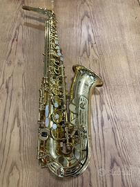 Sax contralto Yamaha 61 Purple logo