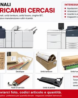 XEROX TONER & RICAMBI