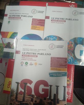 libro scuola "le pietre parlano" nuova edizione