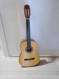 Chitarra classica per mancini + custodia+ plettri