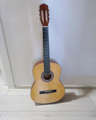 Chitarra classica per mancini + custodia+ plettri