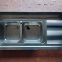 Lavandino acciaio inox